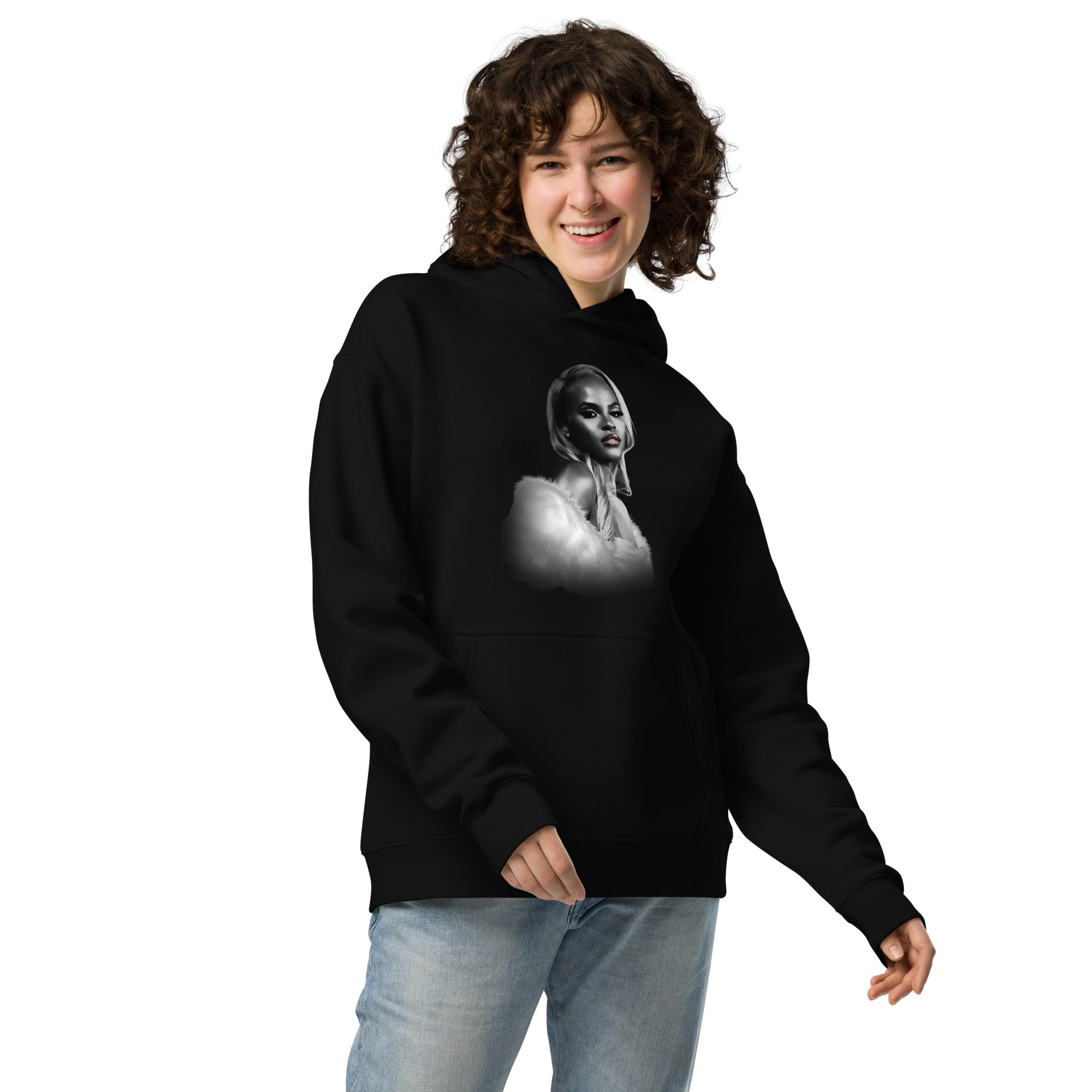 Portrait Oversized Hoodie