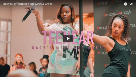 Teenear Performs At Macy's In Dadeland Mall
